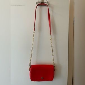 Tory Burch Orange Cross Body Bag